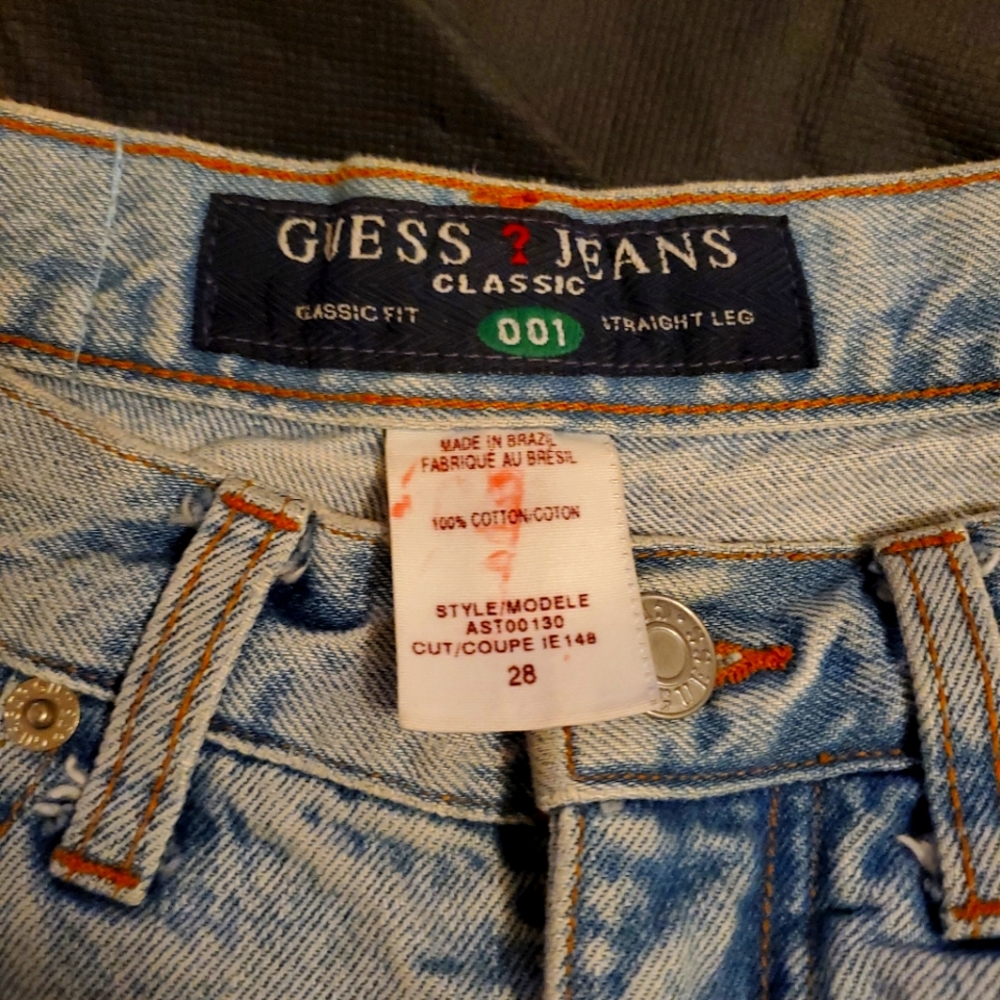 Guess Jeans sz 28 Straight Leg